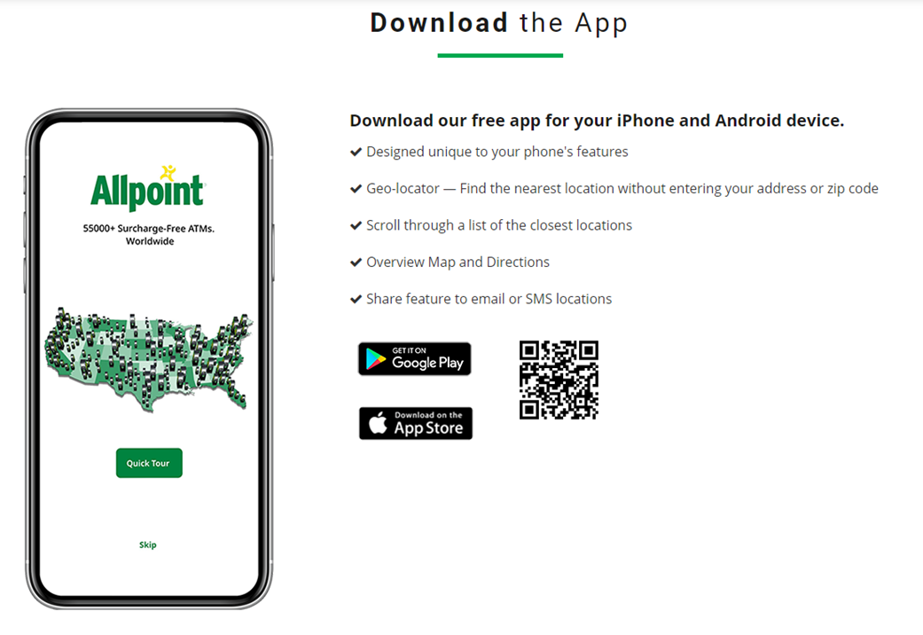 Download the App. Download our free app for your iPhone and Android device. Designed unique to your phone's features. Geo-locator - Find the nearest location without entering your address or zip code. Scroll through a list of the closest locations. Overview Map and Directions. Share feature to email or SMS locations. Get it on Google Play or Download on the App Store.